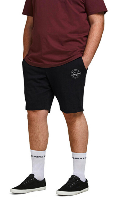 Shortse Jack&Jones PLUS JJI SHARK, të zeza