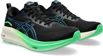 Atlete vrapimi Asics Fortitude, për meshkuj, black digital aqua