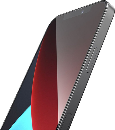 Mbrojtës ekrani Hoco Tempered Glass HD 5D Guardian Shield, set me 10 copë, për iPhone 12 Pro Max, me kornizë të zezë