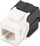 Konektor për kabllo Digitus Keystone module cat.6 unshielded toolless S / 17mm (DN-93603), i bardhë/zi