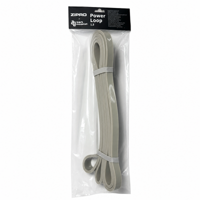 Shirit elastik fitnesi Zipro 1.3m, gri