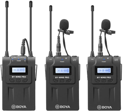 Mikrofon BOYA BY-WM8 PRO-K2, i zi