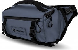 Çantë sling për aparat WANDRD Rogue 6L, me vend për laptop 16", xhep që zmadhohet, blu Aegean