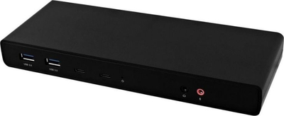 Dok V7 Universal USB C DisplayLink, dy ekrane 4K HDMI DP, 65W, i zi