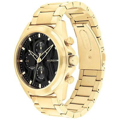 Orë dore për meshkuj Tommy Hilfiger Jax 1710658, e artë