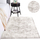 Tapet Carpet Sheep Modern Room, 180x200 cm, lesh sintetik, ngjyrë natyrale
