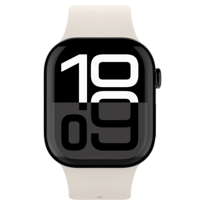 Rrip ore Apple Spigen Nano Pop, për Apple Watch 40 41 42mm, silikon, portokalli bezhë