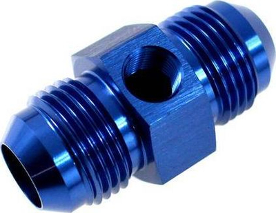 Lidhës AN12 TurboWorks_D, portë sensori 1/8"-27NPT, alumin, argjendtë