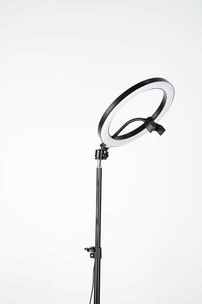 Stativi Havit ST7012 Pro me unazë ndriçimi, 26 cm, 120 LED, i zi