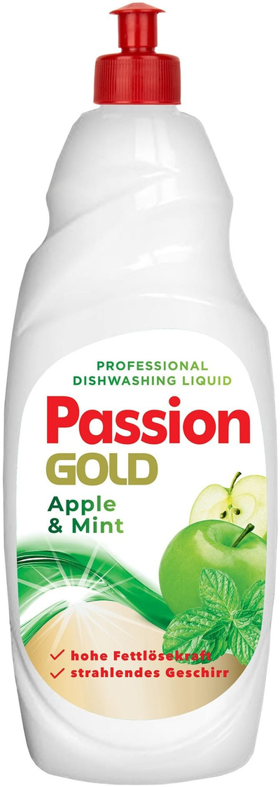 Lëng enësh Passion Gold Apple & Mint, profesional, 850ml, i gjelbër