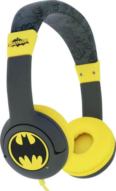 Kufje OTL Kids Batman, të hirta / të verdha