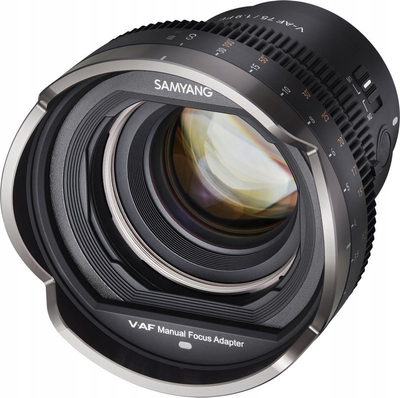 Adapter fokusimi Samyang V-AF MF, rrotullim 300°, MOD 0.8, i zi