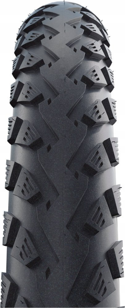 Gomë biçiklete Schwalbe Land Cruiser Plus, 28x1.75" 55-622, Green Compound, e zezë me vijë reflektuese