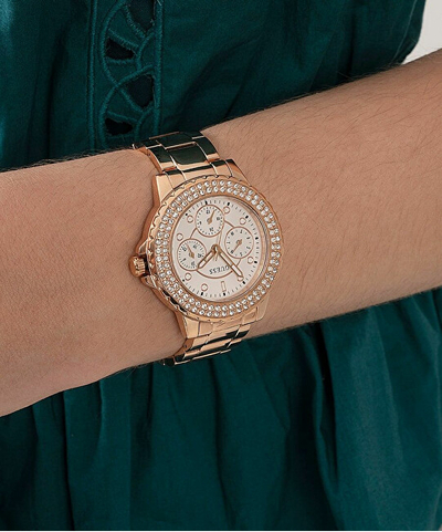 Orë dore Guess Crown Jewel GW0410L3