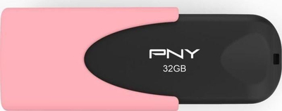 USB PNY Attaché 4, 32GB, USB 2.0, rozë