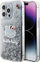 Mbështjellës telefoni Hello Kitty Liquid Glitter Charms Kitty Headcase për iPhone 15 Pro Max, transparent
