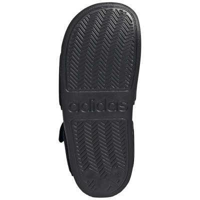 Sandale për kalamaj Adidas Adilette K Jr GW0344, material sintetik, me shirit ngjitës, të zeza
