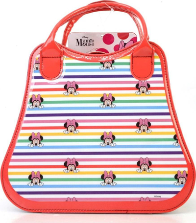 Set kozmetike për kalamaj Markwins Minnie Mouse, çantë lojrash, shumëngjyrëshe