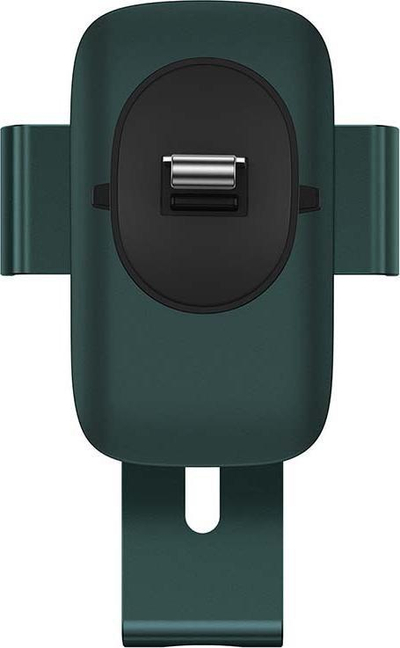 Mbajtës telefoni për makinë Baseus SUJS000006, me kapje automatike “Automatic Gravity Lock”, për grilë ajrimi, jeshile e errët