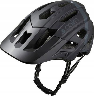 Kaskë biçiklete Cairn Dust II, për MTB Enduro, 17 vrima ajrimi, e zezë