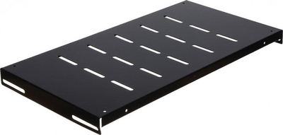 Rafte RACK Delta Shelf 19", 250mm, set 2 copë, metalik