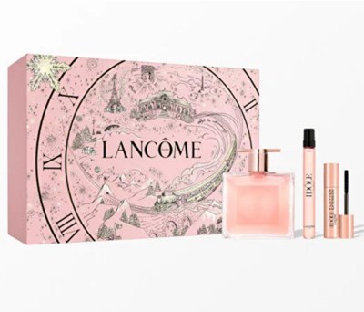 Set parfumi për femra Lancôme Idôle Holiday, 2x Eau de Parfum 25ml 10ml, mini maskara 2ml, rozë