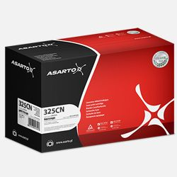 Toner Asarto TN325, cyan, zëvendësues për Brother, kasedë printeri