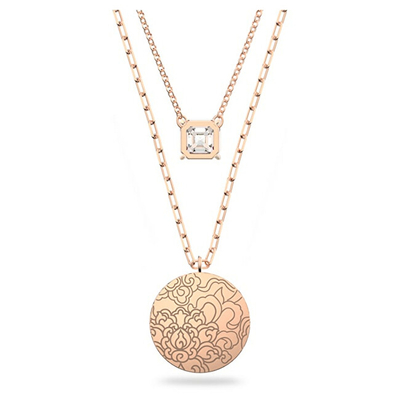 Set qafore për femra Swarovski, 2 copë, të arta