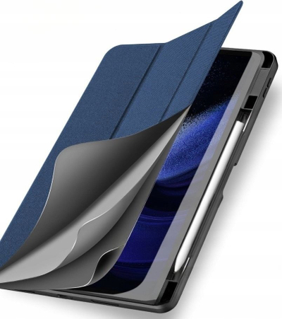Mbulesë tablet DUX DUCIS për Xiaomi Pad 6 Domo Series, me qëndrim, me mbajtës stylus, blu