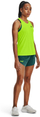Pantallona të shkurtra vrapimi Under Armour Lighter Than Air Women, slip i integruar, tharje e shpejtë, jeshile