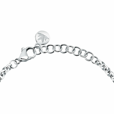 Byzylyk për femra Morellato Pailettes SAWW04, 19cm, i argjendtë/artë