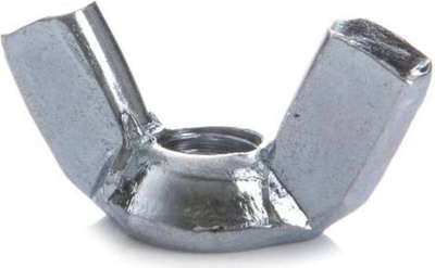 Arrë fluture M6 DIN315, set 15 copë, e galvanizuar