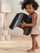 Vazo tualeti për fëmijë Babybjörn Potty Chair, ergonomike, bardh e zi