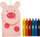Set vaske për fëmijë Incood - Pig
