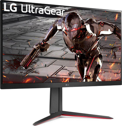 Monitor LG UltraGear 32GN650-B, 31.5 ", 2560 x 1440, 165 Hz, 60 W, i zi / i kuq