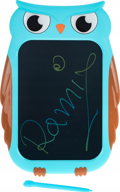 Tablet vizatimi Funny Owl, 8.5", për kalamaj, shumëngjyrësh
