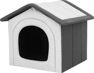Shtëpi për qen HobbyDog Buda House, 46x52x53 cm, e papërshkueshme nga uji, shumëngjyrëshe