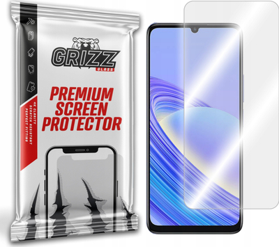 Xham mbrojtës GrizzGlass HybridGlass për TCL 40 SE, hibrid, shumë i kthjellët