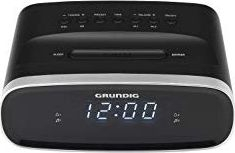 Orë me alarm Grundig Sonoclock 1000, e zezë
