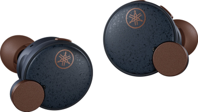 Kufje wireless in-ear Yamaha TW-E7B, me zhurrmë-anulim, bateri gati 22 orë, blu e errët