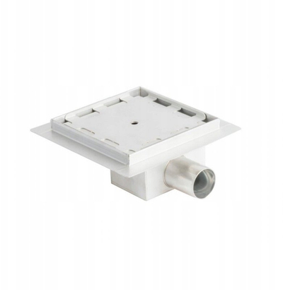 Kullues linear dushi Evan, 15 x 15 cm, çelik inox