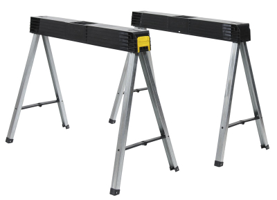 Paletë pune Stanley Foldable Sawhorse 1-97-475, set 2 copë, e palosshme