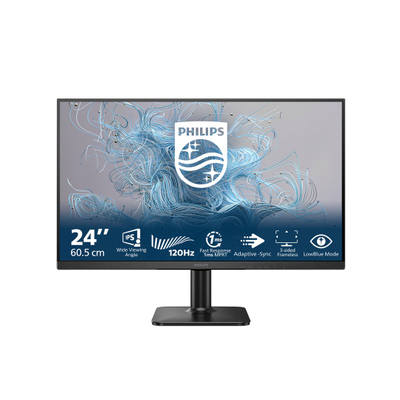 Монитор Philips 1000 Series 24E2N1110/00, 23.8", Full HD, црн