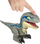 Figurinë dinosauri Imaginext Jurassic World Velociraptor Beta, me zëra, gri