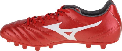 Këpucë futbolli Mizuno Monarcida II Select AG M për burra, për fushë me bar natyral, të kuqe