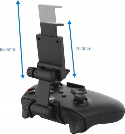 Mbajtëse telefoni JYS për kontrolluesin Xbox One X, e zezë