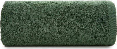 Peshqir banjoje Eurofirany Terry Smooth2, 70x140 cm, pambuk, jeshile e errët