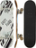 Skateboard Best Sporting Kid, 78.5 x 20.4 cm, kushineta ABEC 3, bardh e zi