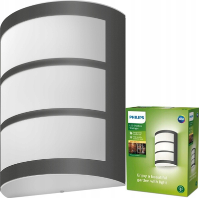 Aplikë murale jashtë Philips Python LED, 2700K, antracit