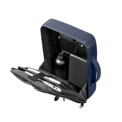 Çantë shpine biznesi XD Design Bobby Bizz 2.0, kundër-vjedhjes, për laptop, blu e errët